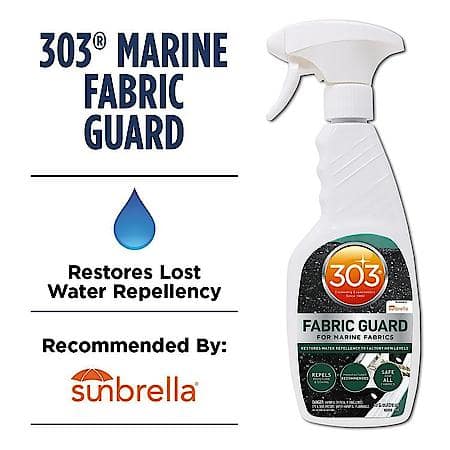 Marine Fabric Guard: Restores Water Repellancy to Factory New Levels, 16 oz