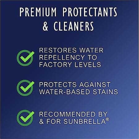 Marine Fabric Guard: Restores Water Repellancy to Factory New Levels, 16 oz