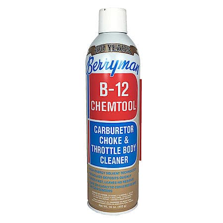 B-12 Chemtool Fuel Treatment: Carburetor, Choke & Throttle Body Cleaner, Aerosol, 16 oz.