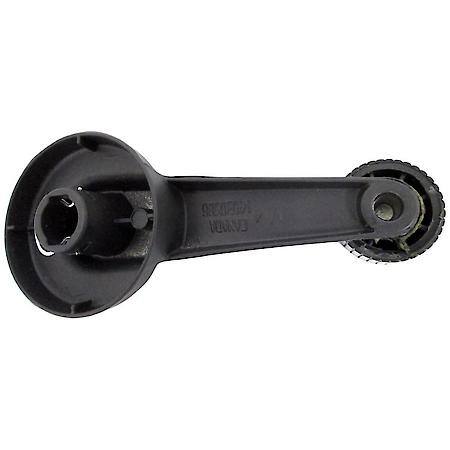 Window Crank Handle or Dark Gray Handle with Dark Gray Knob