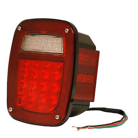 Hi Count LED Stop Tail Turn Light, RH with Side Marker