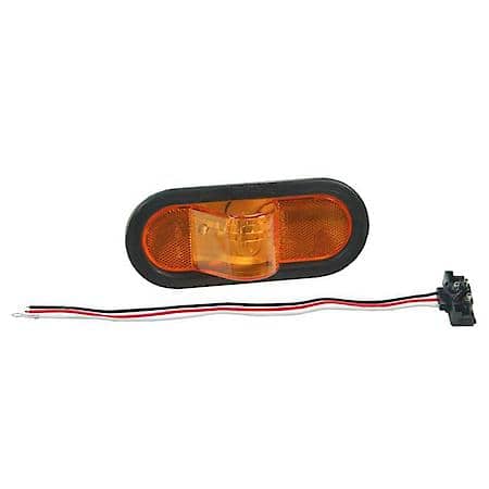 Economy Oval Side Turn Marker Lights, Amber