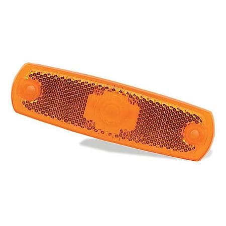 Clearance Marker Replacement Lens - Built-In Reflector, Amber