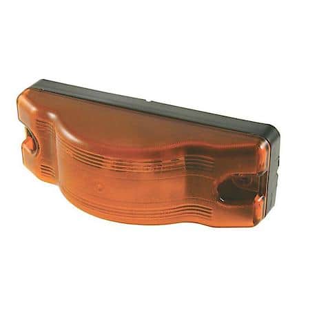 Sentry Sealed Marker Side Turn Light, Black Base, Yellow