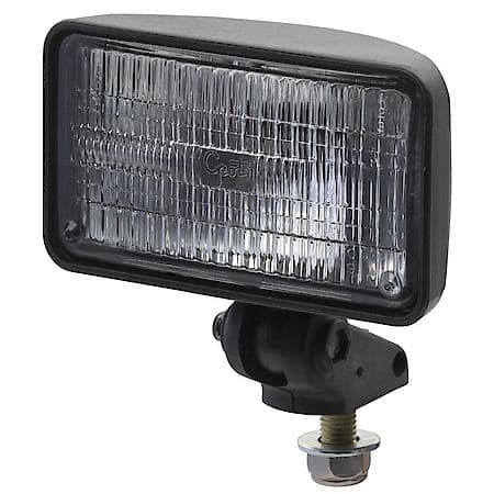 Forward Lighting, Clear, Composite Work Lamp, Top Mount - Multiple beam patterns