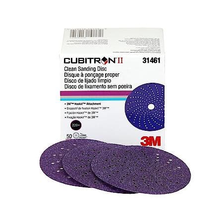 3M Cubitron Ii Hookit Clean Sanding Abrasive Disc 737U (Sold by each)