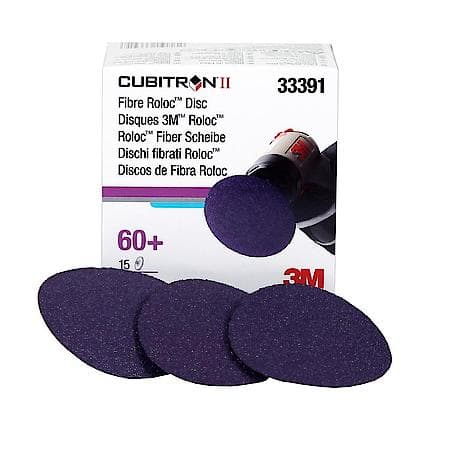 Cubitron Ii Fibre Roloc Disc, 33391, 3 In (75Mm), 60+ (Sold by each)