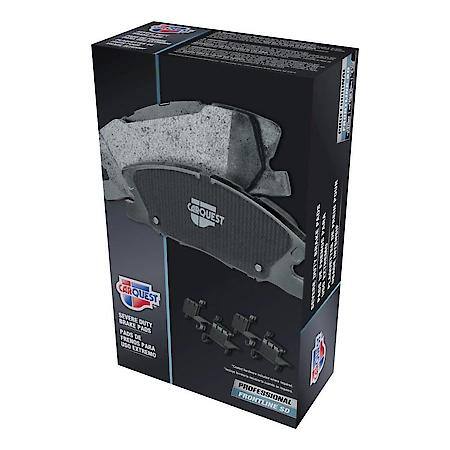Severe Duty Brake Pads: Semi-metallic, Ideal for Heavy Towing