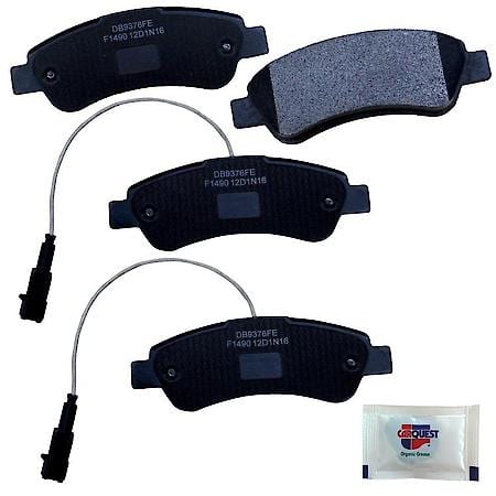 Severe Duty Rear Brake Pads: Semi-metallic, Ideal for Heavy Towing - Rear