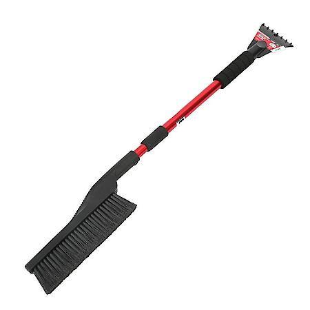 Extendable Snow Brush, Ice Scraper, 42"