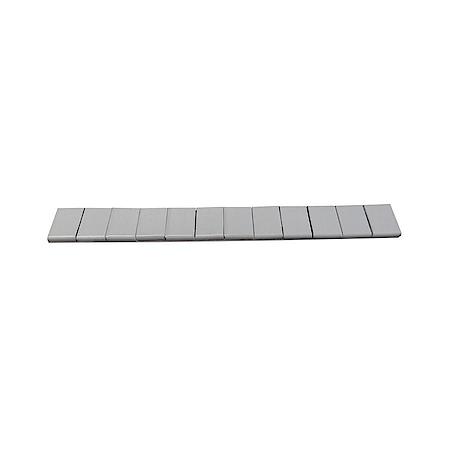 Perfect Steel Adh Low Profile, 0.25Oz Seg Gray Coated, 3Oz Strips, 48 Strips/Box