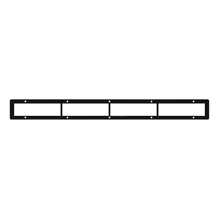 PRO SERIES; FACE PLT; (1)30IN; BL