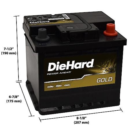 Battery: H4 Group Size, 480 CCA, 600 CA, 96 Minute Reserve Capacity