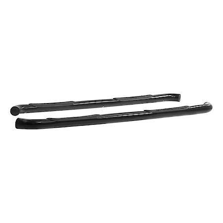 Land Rover LR3 3" Round Side Bars with Non-Skid Step Pads