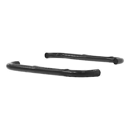 Ford F150 3" Round Side Steps with Non-Skid Pads