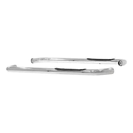 Dodge Dakota 3" Round Nerf Bars with Polished Stainless Steel
