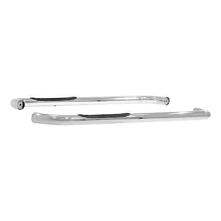 Dodge Dakota 3" Round Nerf Bars with Polished Stainless Steel