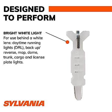 4057: White LED Mini Bulb, 2 Pack
