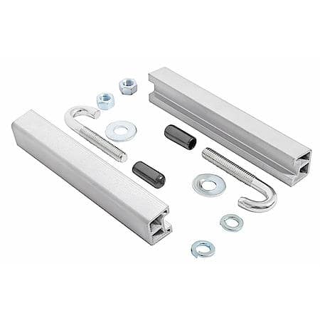Includes Pair Of Aluminum J-Hooks And Hardware, For Aluminum Beds