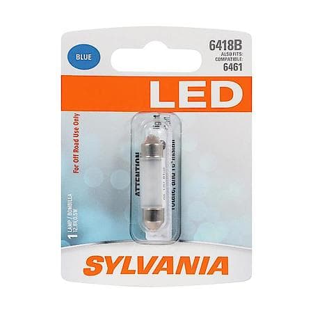 6418B Blue LED Mini Light Bulb, 1 Pack