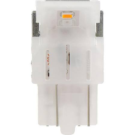7443A: Amber LED Mini Bulb, 1 Year Warranty, 2 Pack