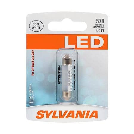 578 White LED Mini Light Bulb, 1 Pack
