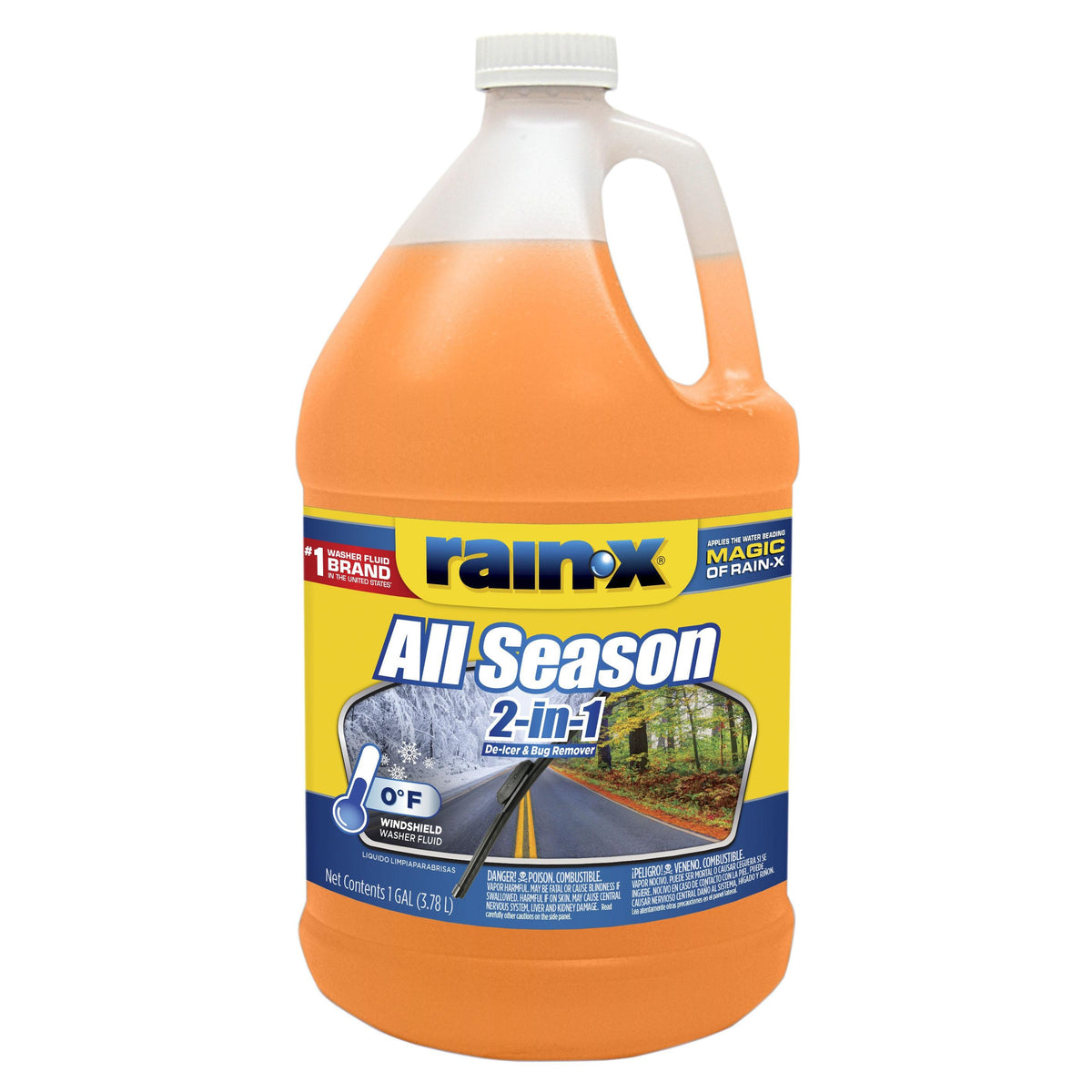 Rain-X 2-in-1 0 Degree Washer Fluid 1 Gallon | 113625