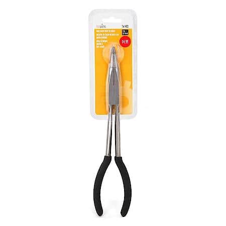 Long Reach Bent Tip Pliers, 11"