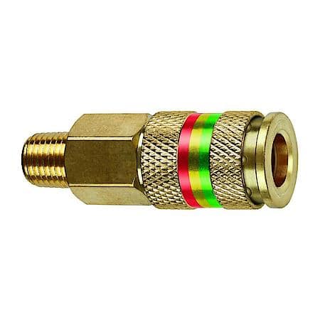 1/4" MNPT Combo Coupler, Carded