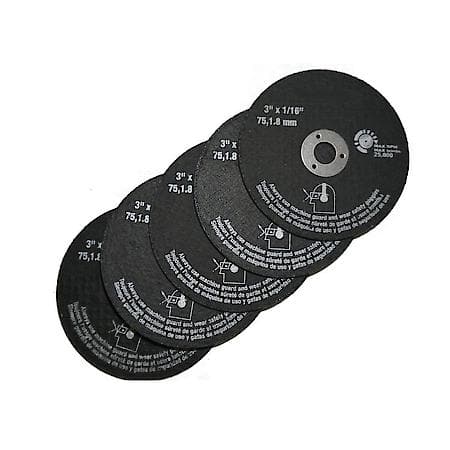 Cut-Off Discs, 5 Piece Set - 3"