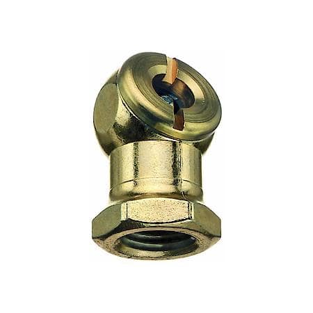 Ball Foot Air Chuck with built-in shut-off valve