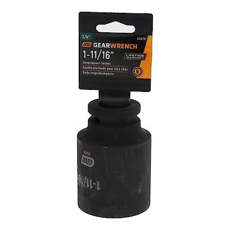 3/4" Drive 6 Point Deep Impact Sae Socket 1-11/16"