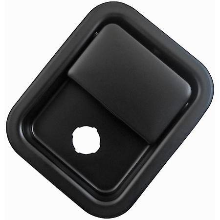Exterior Door Handle Front Right Black