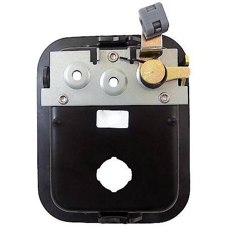 Exterior Door Handle Front Right Black