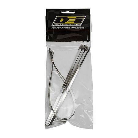 Stainless-Steel Locking Ties, 8 Inches + 14 Inches Pack, 100Lb Tensile Strength