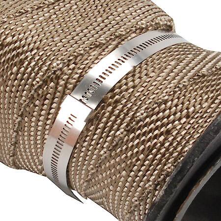 Stainless-Steel Positive Locking Ties, 12mm X 9 Inches (8-Pack)