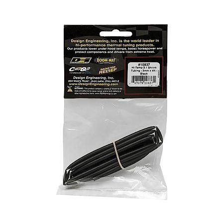 Hi-Temp Shrink Tubes, 3mm X 48 Inches, Insulate Wires 3-1 Shrink Ratio