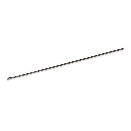 Stainless-Steel Locking Ties, 20 Inches, 10-Pack, 100Lb Tensile Strength