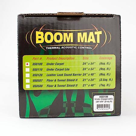 Under Carpet Sound Deadening Layer, 54 Inches X 24 Inches (9 Square Feet)