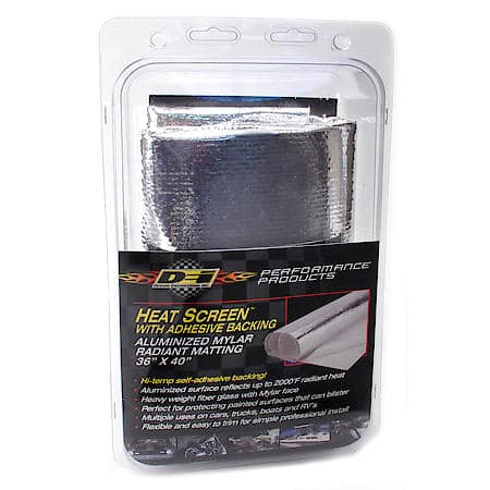 Heat Screen, 36 Inches X 40 Inches, Reflects Up To 2000 Deg., Trim To Fit