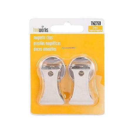 MAGNETIC HANDY CLIP, 2PK