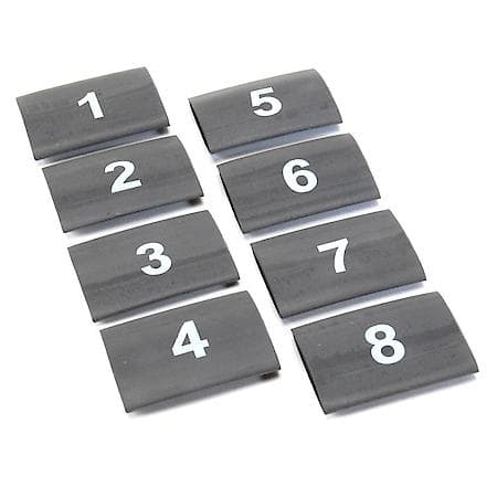 Numbered Wire Marker Kit, Insulate and Label Wires, 3-1 Shrink Ratio