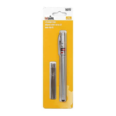 LED MULTI-FUNCTION PENLIGHT & STYLUS W/PEN REFILLS