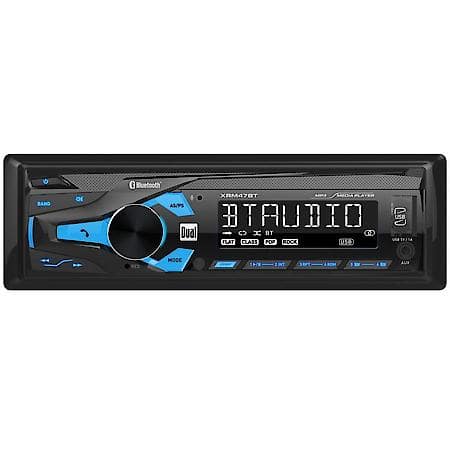 Am/Fm Bluetooth Digital Media Receiver With Usb 1 Amp Charging, Front Panel Aux