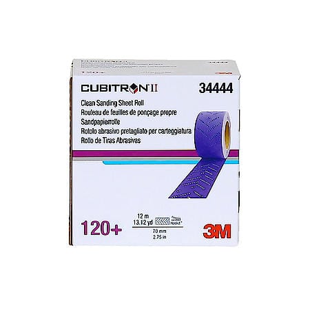 Cubitron II Hookit Clean Sanding Sheet Roll 737U, 120+, 70 mm x 12 m