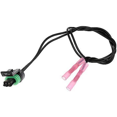 Two Wire Electrical Pigtail with Watertight Male Connector and Female Terminals