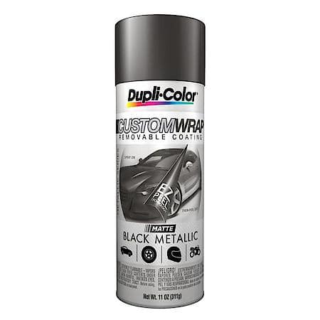 Custom Wrap Removable Coatings, Matte, Black, 11-Oz
