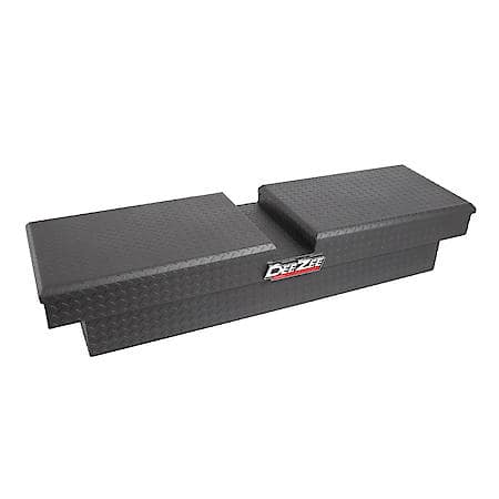 Crossover Standard, Gull Wing, Diamond Tread, Black Textured Aluminum