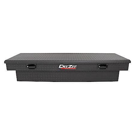 Crossover Standard, Single Lid, Diamond Tread, Black Textured Aluminum