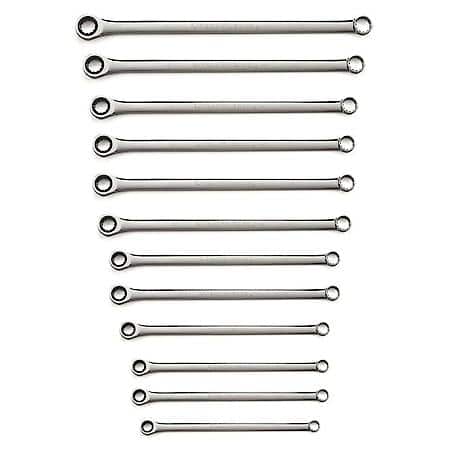 12 Piece 72-Tooth 12 Point Xl Gearbox┐ Double Box Ratcheting Metricá